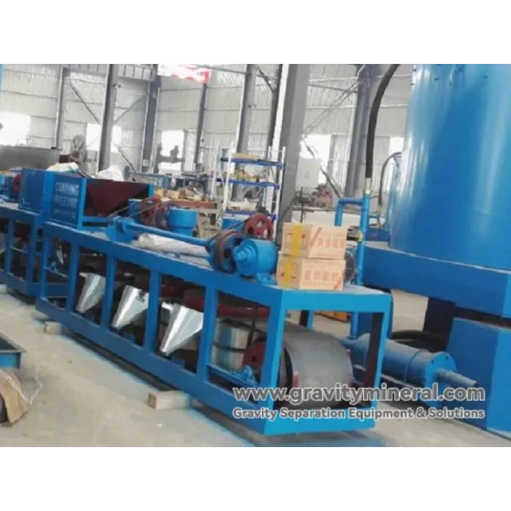 Separador magnético de alta intensidad de tres discos